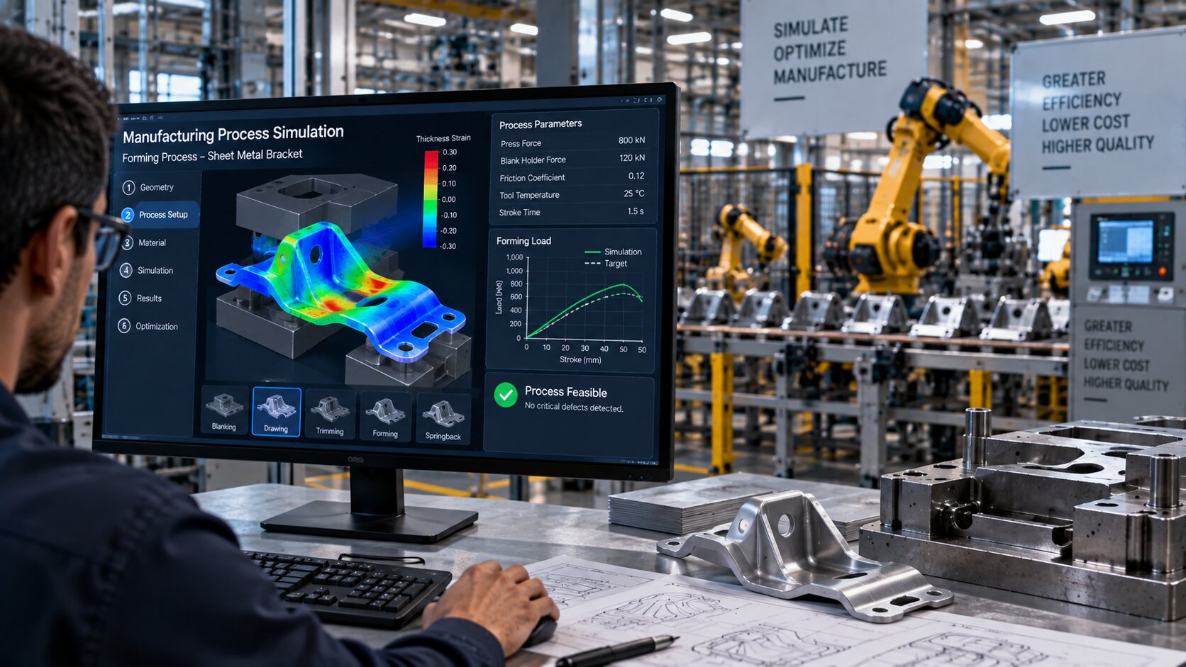 Manufacturing Process Simulation