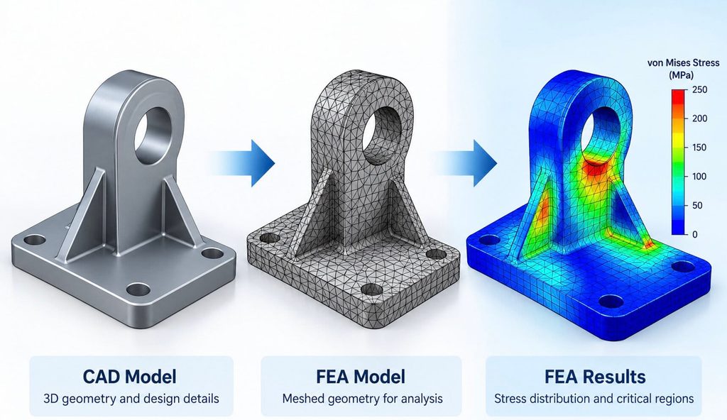 Finite Element Analysis of mechanical component
