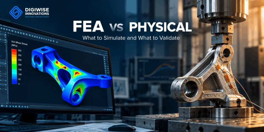 FEA vs Physical Testing: What to Simulate and What to Validate