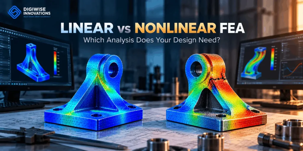 Linear vs Nonlinear FEA: Which Analysis Does Your Design Need?