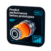 Predict performance before prototypes.-min